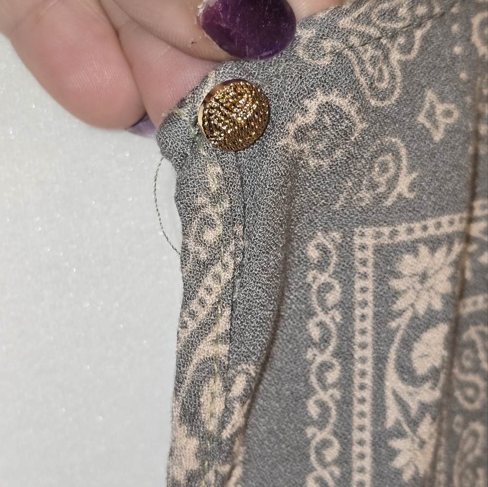 Boho paisley jumpsuit - Picture 4 of 5
